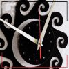 ساعت دیواری فانتزی طرح استار star در پنج رنگ